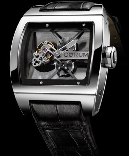 Corum Ti-Bridge Tourbillon Replica Watch 022.700.04/0F01 0000 Titanium